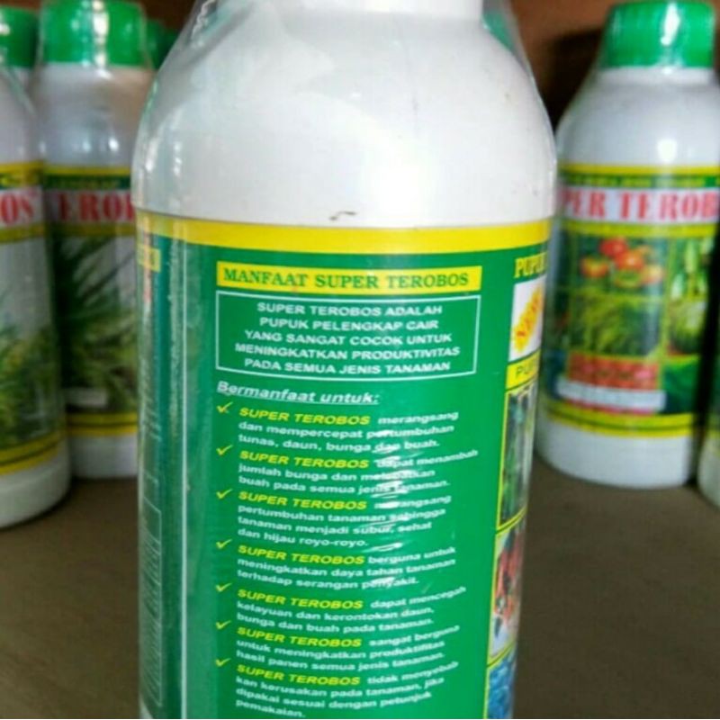 Super Terobos 500 ML, pupuk cair organik ramah lingkungan