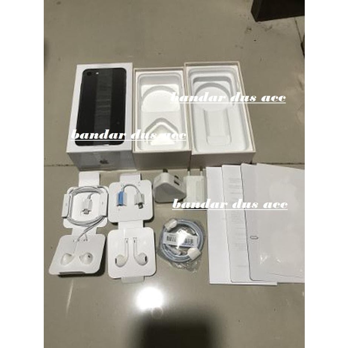 DUS/BOX/BOOK/KOTAK ORIGINAL IPHONE 7/7+plus FULLSET/ACC TERMURAH