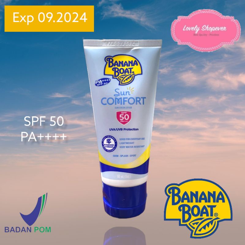 Banana Boat Sun Comfort SPF 50 PA +++ 90ml 90 ml