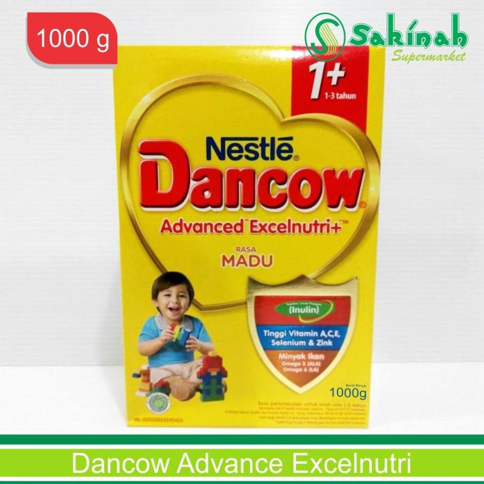 Dancow 1+ Susu Formula Anak Rasa Madu 1000G