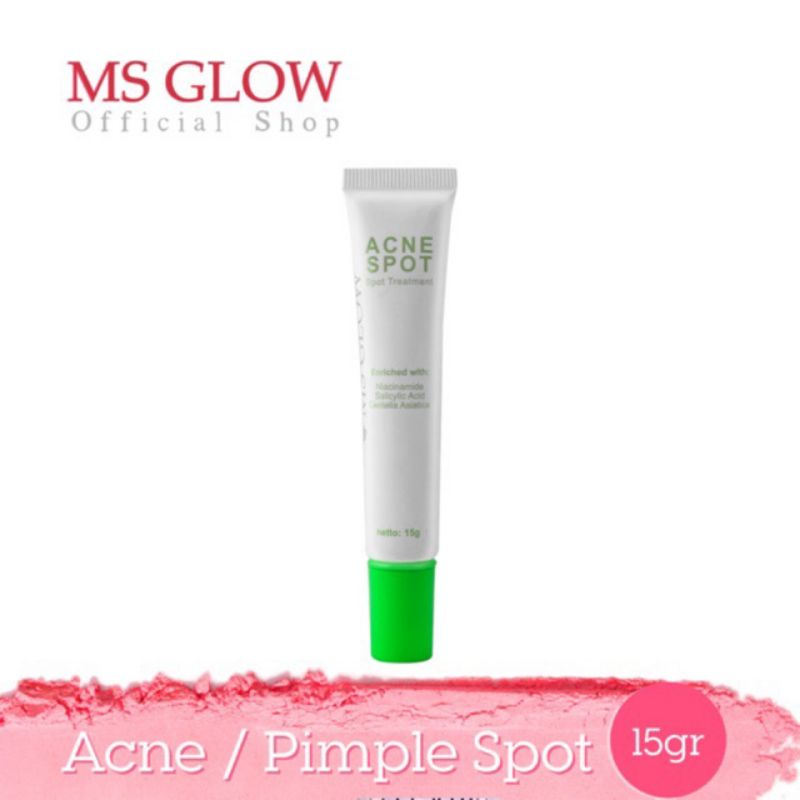 Ms Glow Acne Spot Serum Penghilang Jerawat Dan Bruntusan