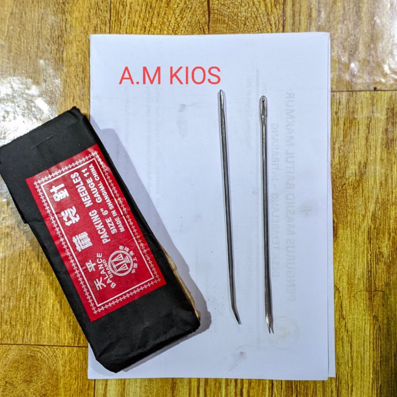 Jarum jahit tangan [ecer] , jarum jahit karung, jarum jahit besar