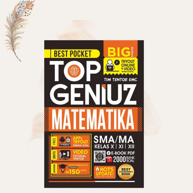 BUKU MATEMATIKA SMA :BEST POCKET TOP GENIUS
