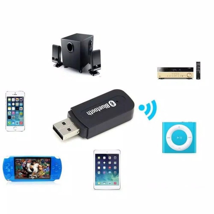 Dongle Wireless Bluetooth Music Receiver CK02/CK06 /Penghubung Music Tanpa Kabel Dari Hp Ke Audio