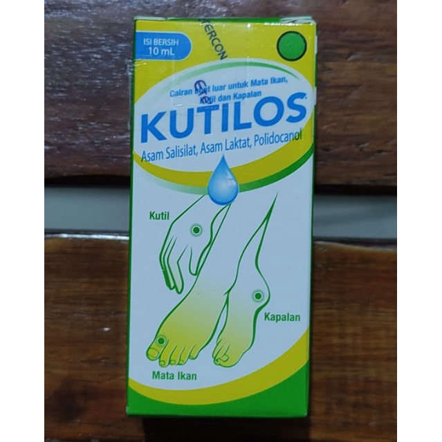 Kutilos 10 ML / Obat Kutil / Mata Ikan / Kapalan