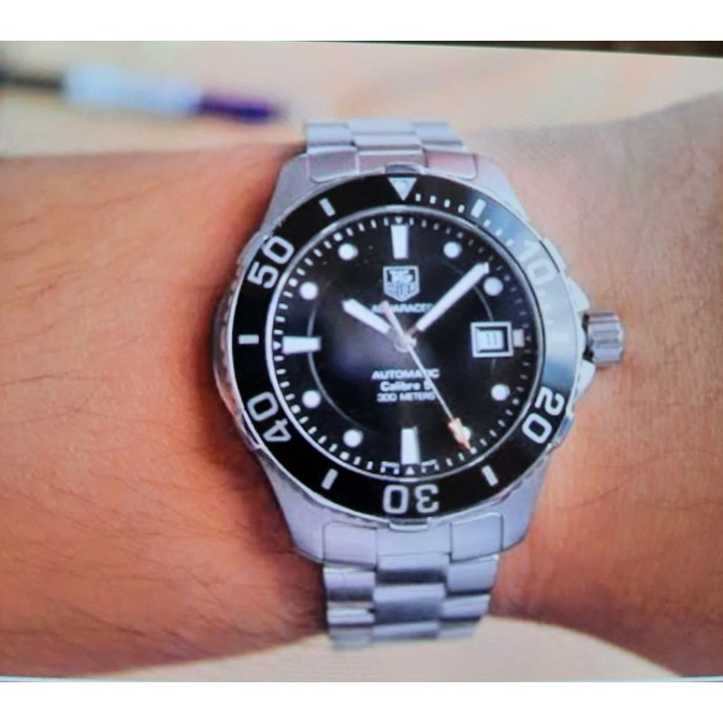 jam tangan tag heuer preloved