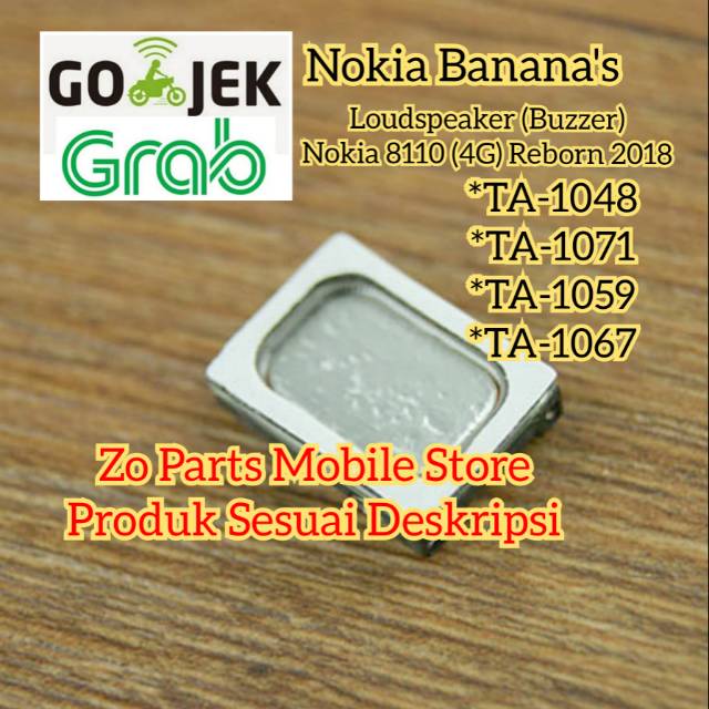 Loudspeaker Buzzer Nokia 8110 (4G) Reborn 2018 TA-1048 TA-1071 TA-1059 TA-1067 Original New