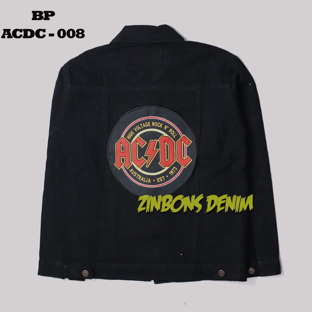 Back patch backpatch bordir besar emblem punggung terlengkap starwars bmth ACDC Motorhead ZINBONS