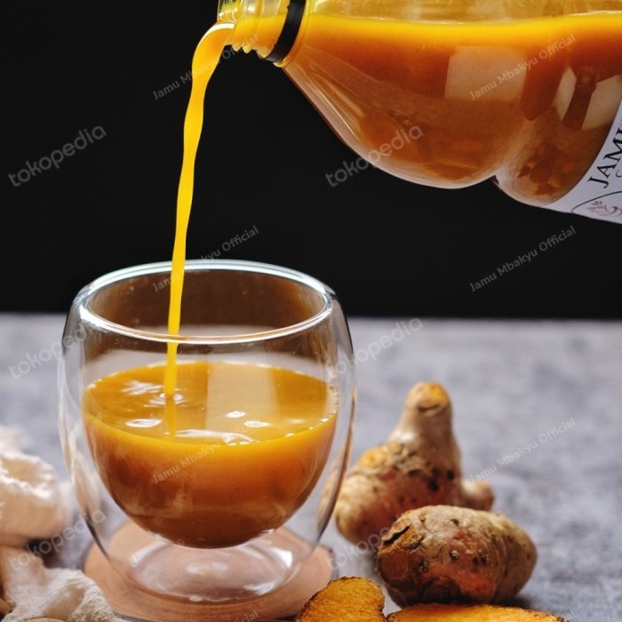 

KUNYIT ORIGINAL / TEMULAWAK ORIGINAL | 1000ML - JAMU MBAKYU - Kunyit Tawar (BERKUALITAS)