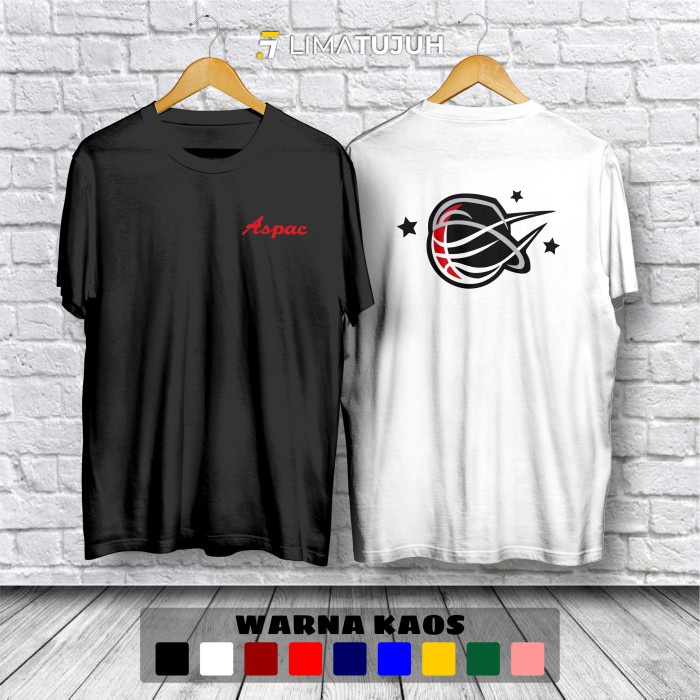 Kaos Jakarta Aspac Logo Db Baju Distro Bahan Premium (TSF)