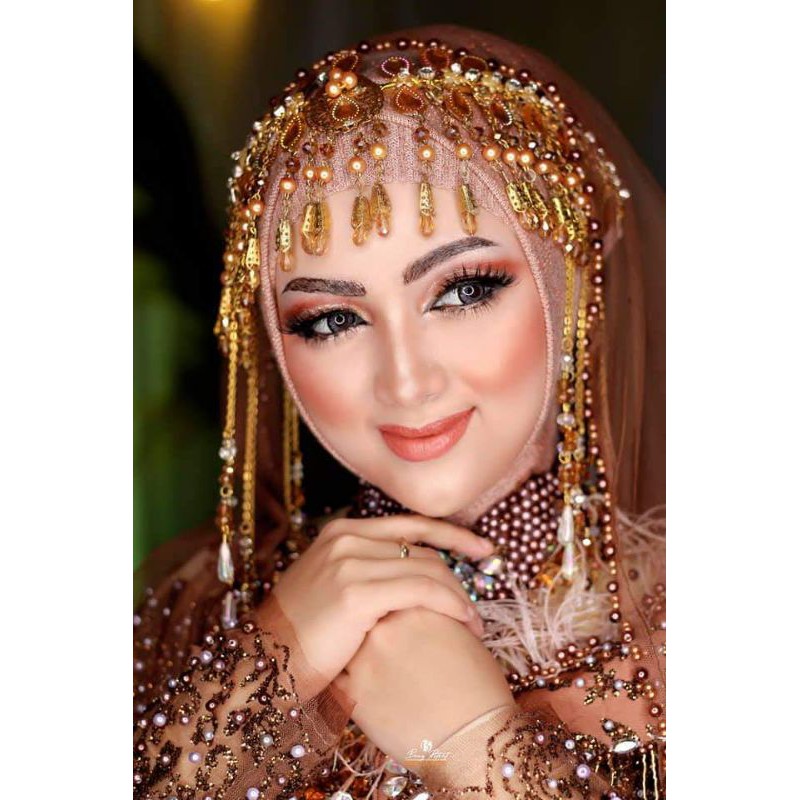 Cleopatra hiasan kepala pengantin