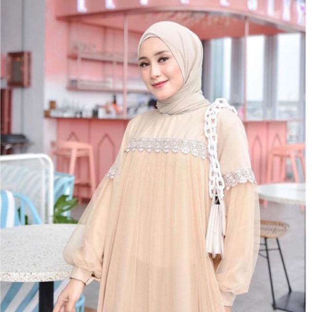[ 𝐂𝐫𝐨𝐜𝐮𝐬 ] Maxi Nuraini / Couple Nuraini / Maxi ZOYA / Dress Maxi Tile / Gamis Muslim Terbaru XC - Maxi Nuraini / Couple Nuraini / Maxi ZOYA / Dress Maxi Tile / Gamis Muslim Terbaru-3