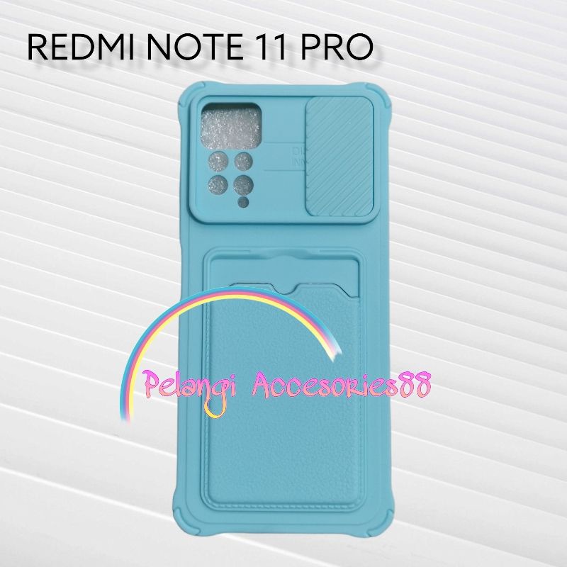 CASE REDMI NOTE 11 PRO SOFTCASE SLEDING WARNA WARNI