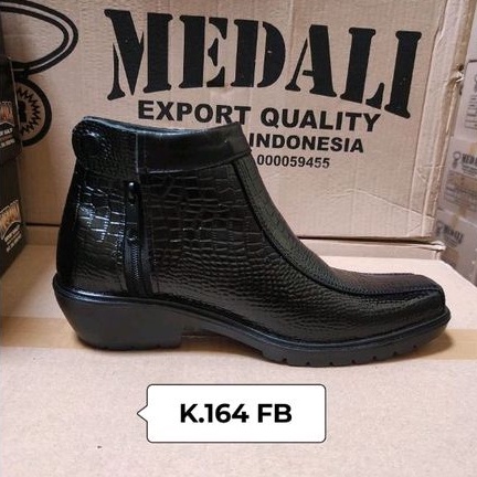 Sepatu kulit pria PDH  boots polri TNI security guard PNS sepatu Kerja formal Tampil lebih keren