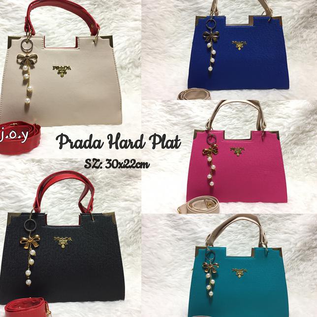 Tas Lokal/Tas Murah/Tas Wanita/Tas Selempang/Prada Hard Plat