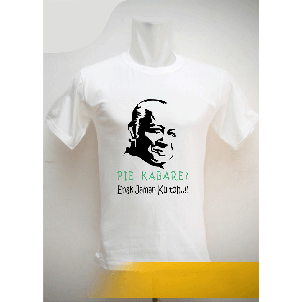 Kaos Distro Publik Figur Soeharto