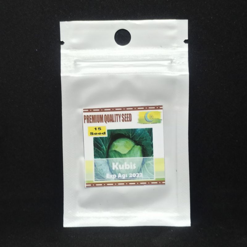 Benih Biji Sayur Kangkung Bayam Selada Sawi Kemangi Seledri Daun Bawang Kubis Kembang Kol Brokoli Wortel Cabe Cabai Tomat Paprika Terong Kacang Panjang Buncis Timun Labu Pare Oyong Gambas-Kubis 15biji