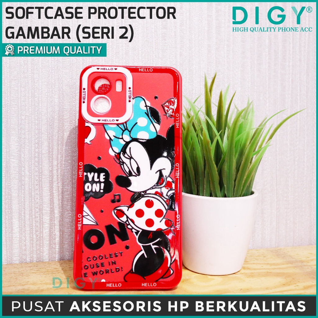 Softcase Protector Gambar REDMI 10C  REDMI 9C  (Ada pelindung kamera)