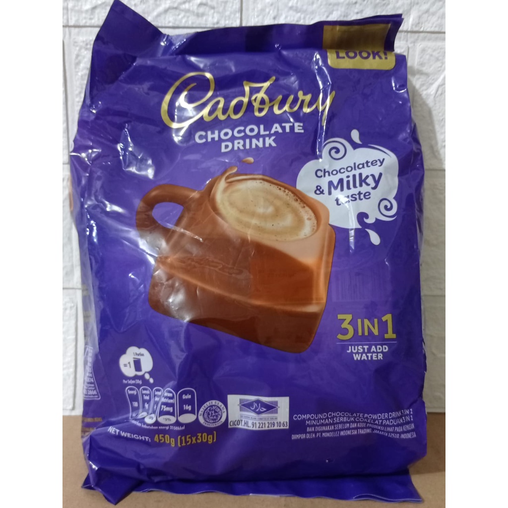 

CADBURY CHOCLATE DRINK 3 IN 1