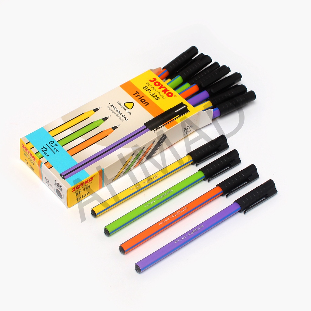 

Joyko Pena Ball Pen - BP - 329 TRIAN - 0.7mm [ LUSIN ]