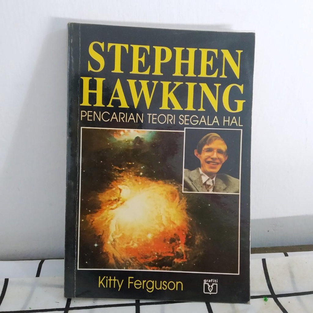 STEPHEN HAWKING PENCARIAN TEORI SEGALA HAL Kitty Ferguson Buku Bekas lama Vintage Luar Inggris Novel