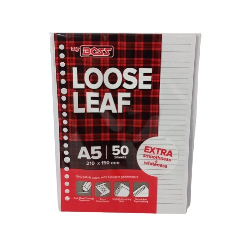 

Big Boss Loose Leaf A5 - 50 Sheets