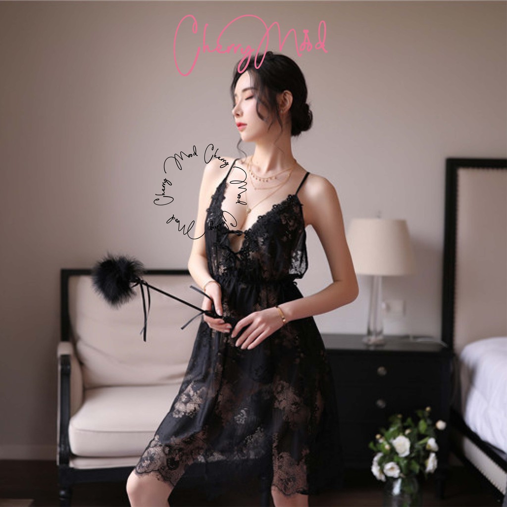 ZINNIA Lingerie Sexy Lace Renda Premium Pakaian Wanita All Size Setelan Tidur Jumbo Fashion Import  Baju Dinas Depan Suami Sleepwear G-string Termurah Baju Malam Pertama Terbaru Pakaian Dalaman Wanita-4