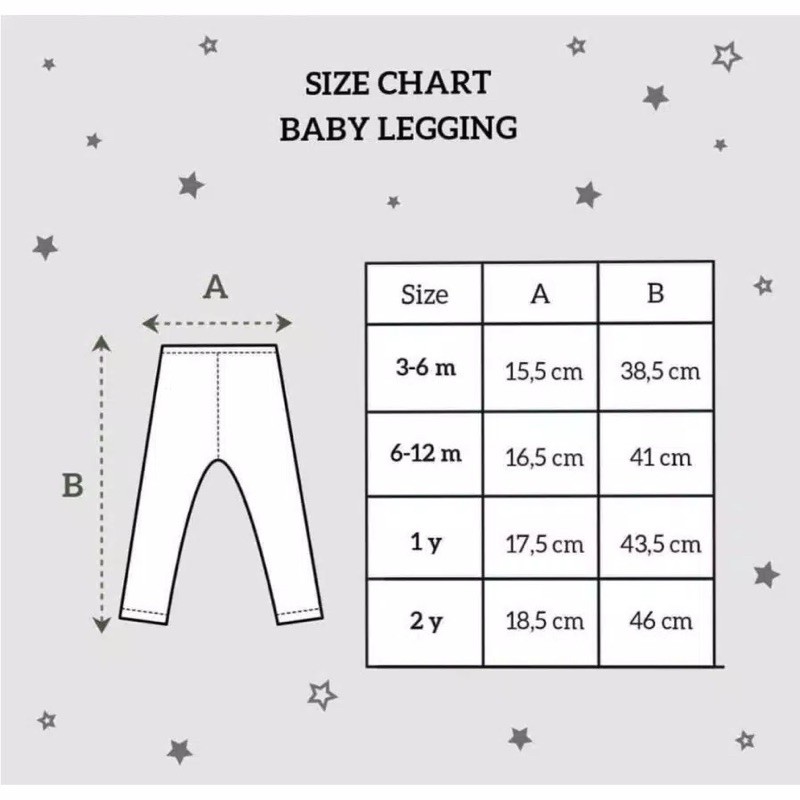 Little Palmerhaus Baby Legging (0-2Y) - Legging Bayi Little Palmerhaus