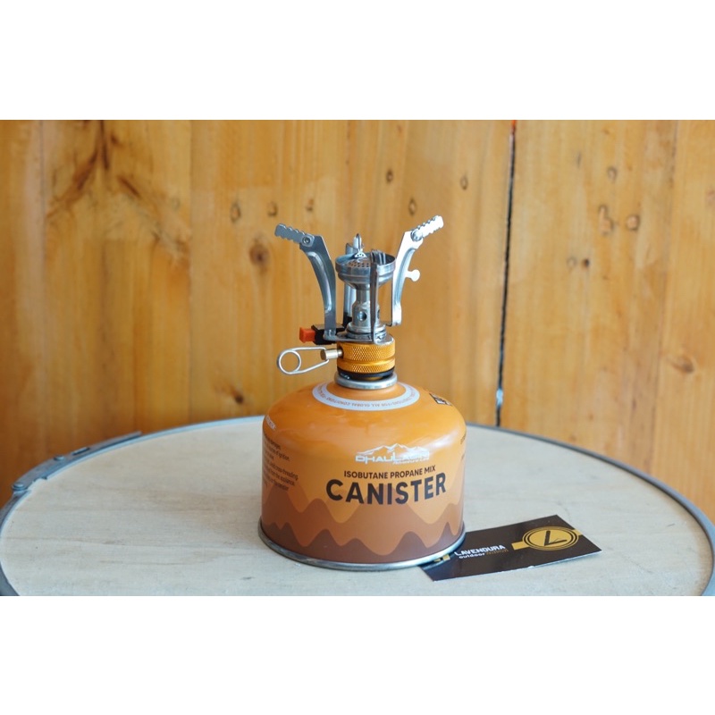 Gas dhaulagiri canister 220ml kaleng gas tabung gas outoor camping Kompor Gas Lipat Portabel Camping