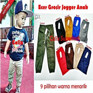  CELANA  jogger  anak  1 10 tahun grosir dan ecer CALIX 