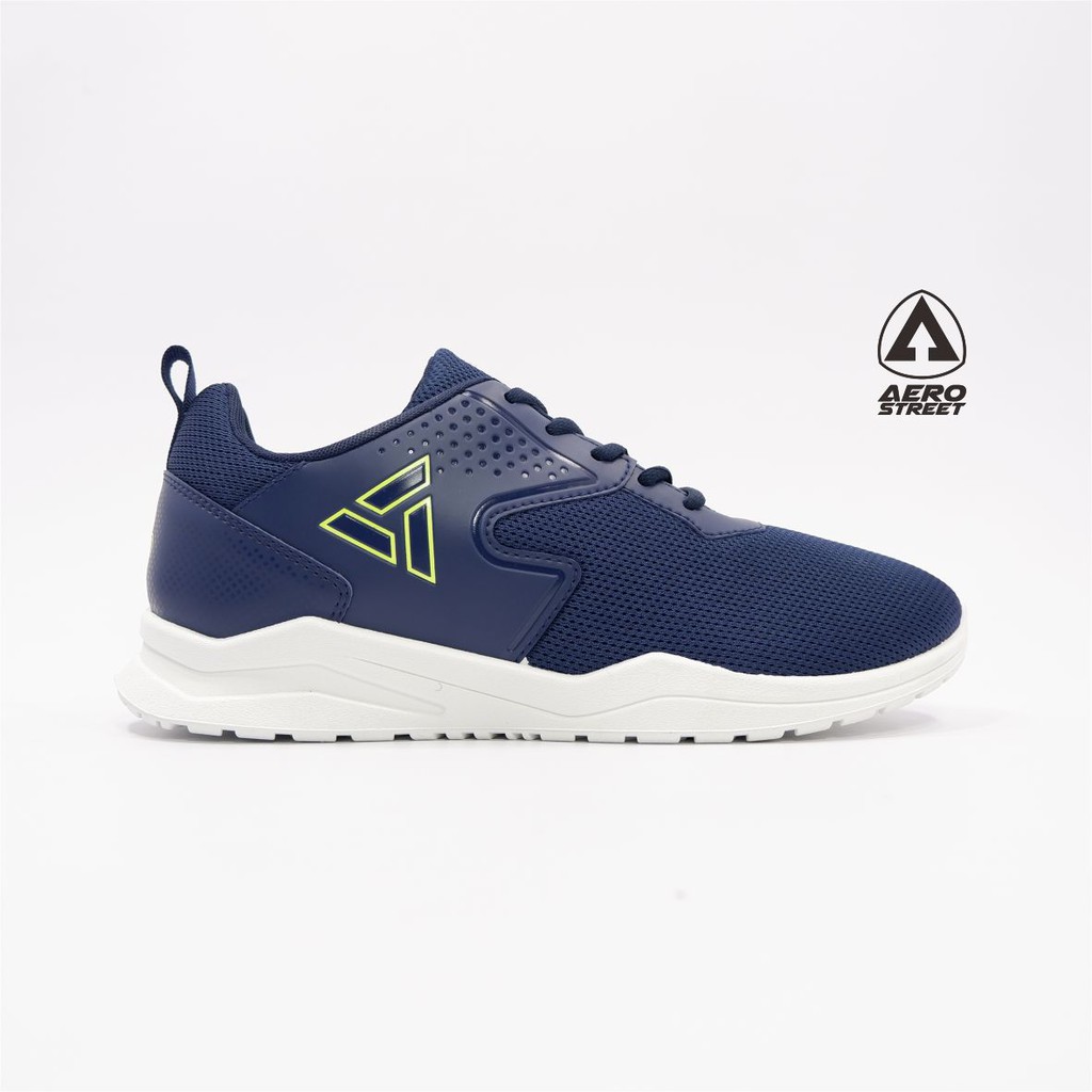 Aerostreet 40-43 Delta Navy - Sepatu  Sneakers Casual Sport Sekolah Pria Wanita Aero Street