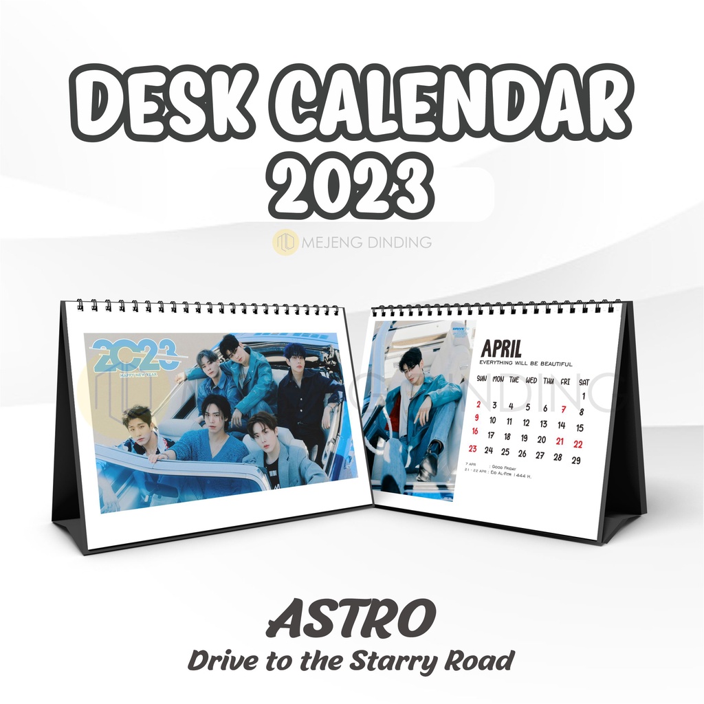 

KALENDER MEJA 2023 ASTRO Drive to the Starry Road ASTRO SWITCH ON / KOREA / BOYBAND/ KPOP/KUALITAS HD/CHA EUN WOO/MOON BIN/MJ/JIN JIN/ROCKY/YOON SANHA LIMITED 2022 KUALITAS HD