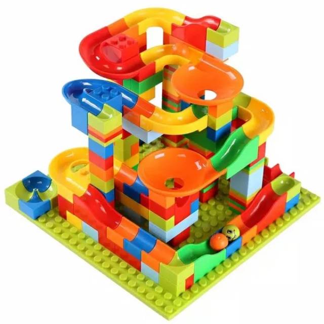 Marble Run Wonder Marble Race Track Is DUPLO® And LEGO® Bricks