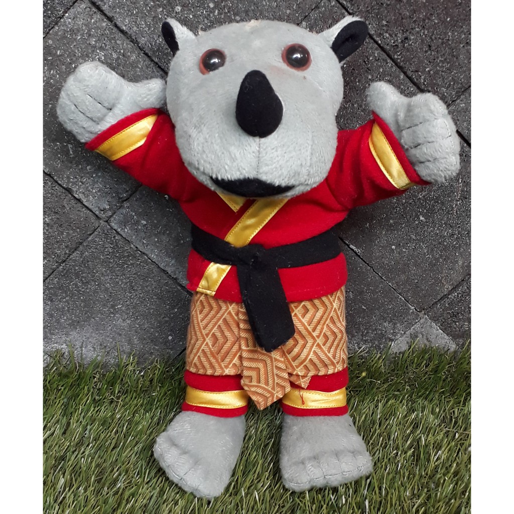 Boneka Karakter Pencak Silat - Tapak Suci Badak Bercula