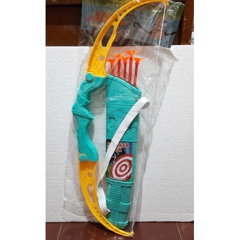 MOMBABY1 Kado mainan anak Panahan dan tas busur besar / Mainan Archery set anak