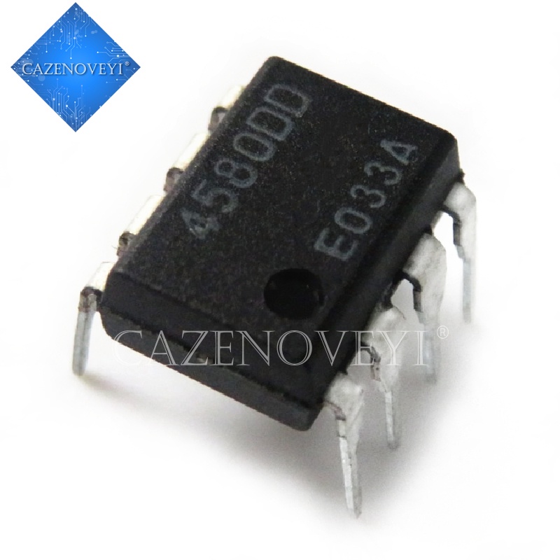 10pcs Ic Njm4580D Jrc4580D Jrc 4580d Dip-8