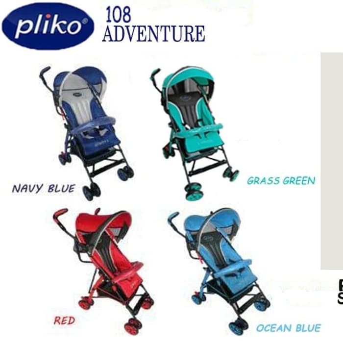 Stroller Pliko Buggy Adventure 2 / Kereta Bayi