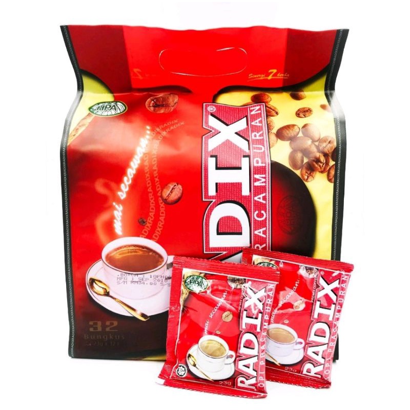 

Kopi Radix HPA Original isi 32 sachet Malaysia