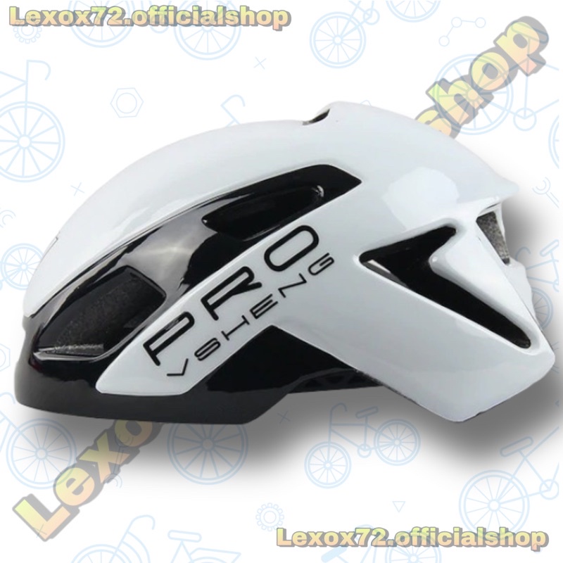 Mountainpeak VSHENG Series Helm Sepeda Cycling Bike Cap Integrally Molded - MTP01 - White