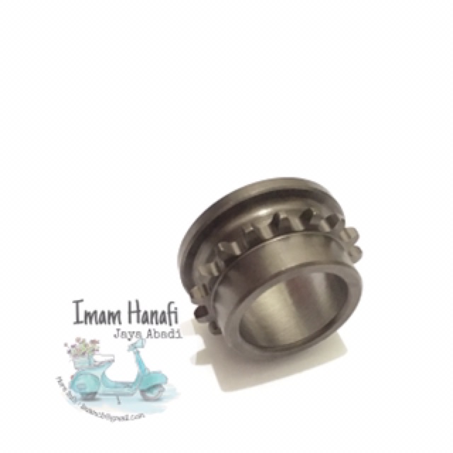 Gigi Gir Gear Sprocket Cam Askruk Kruk As Sentrik Timing Cryton Jupiter Mio Vega ZR 14T 15T 17T RR-8