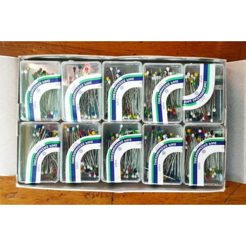 

1 Pak 20 Kotak Jarum Pentul Kecil / Mini 2,5 Cm