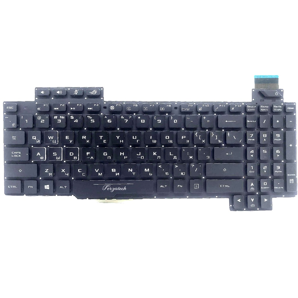 Asus Laptop Keyboard ROG Strix GL503 GL703 GL503V GL503VD Backlight