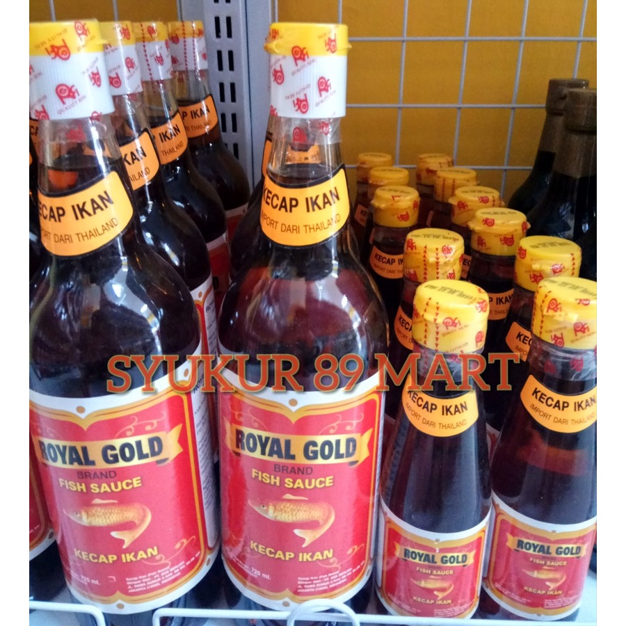 

Kecap Ikan Royal Gold Brand Fish Sauce - 200 ml