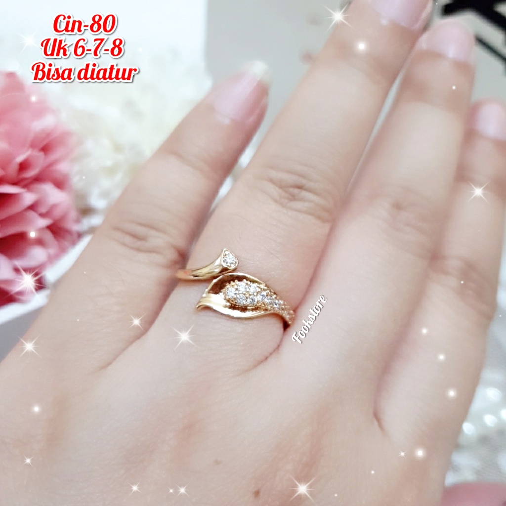 TERBARU CINCIN WANITA MODEL FASHION KOREA