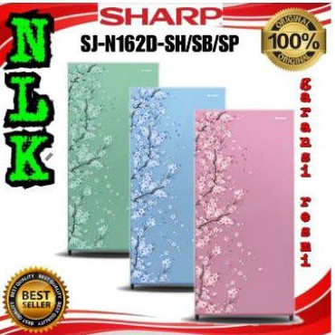 KULKAS SHARP 1 PINTU SJ - N 162 D SAKURA KULKAS SHARP 162 SAKURA