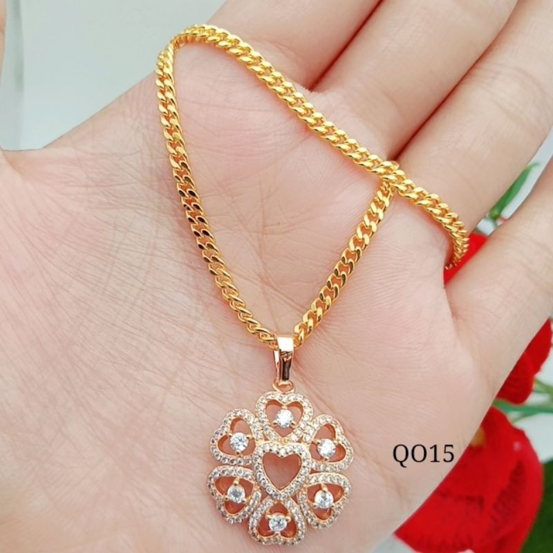 kalung xuping lapis emas