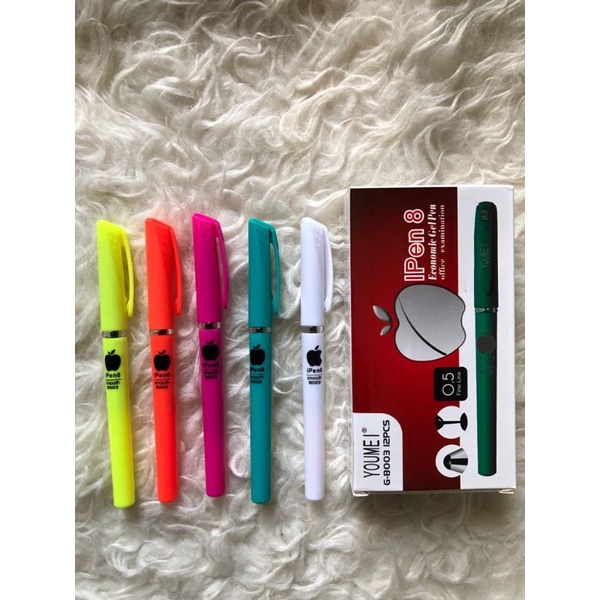 

Pulpen Gel 8003 Apple (Pack)
