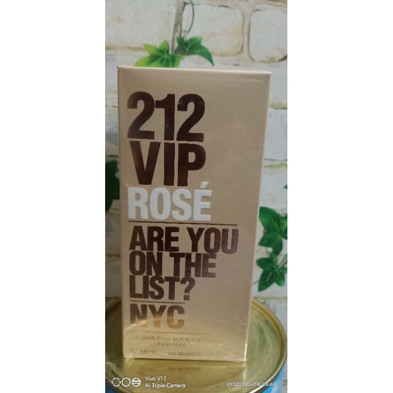 parfum 212 vip rose are you on the list?nyc