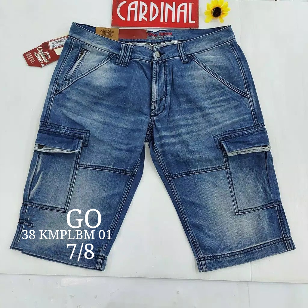 gof 38-KPL CARDINAL KEMPOL CASUAL Celana Pendek Cowok Celana Kempol Fashion Pria Brand Kekinian