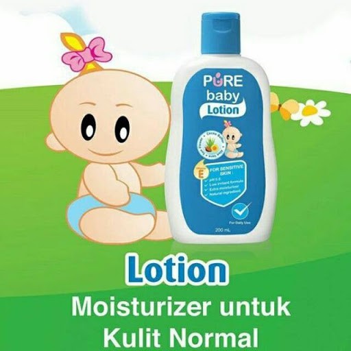 Pure Baby Lotion 200ml - Losion Bayi